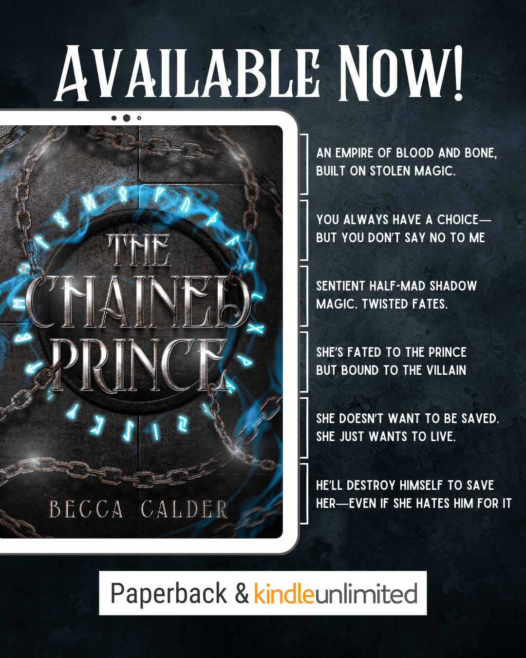 The Chained Prince by Becca Calder